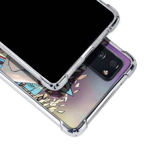 DC Comics Harley Quinn Action Pose Galaxy S20 FE Clear Case